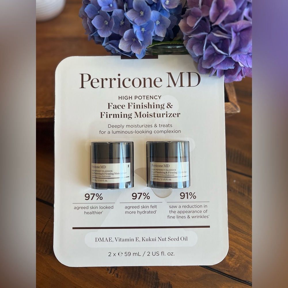 Perricone MD - HIGH POTENCY Face Finishing & Firming Moisturizer 2 pack.